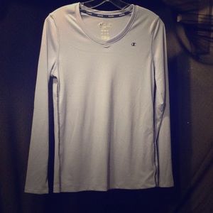 Champion Power Train Lg Sleeve Athletic Top SZ M